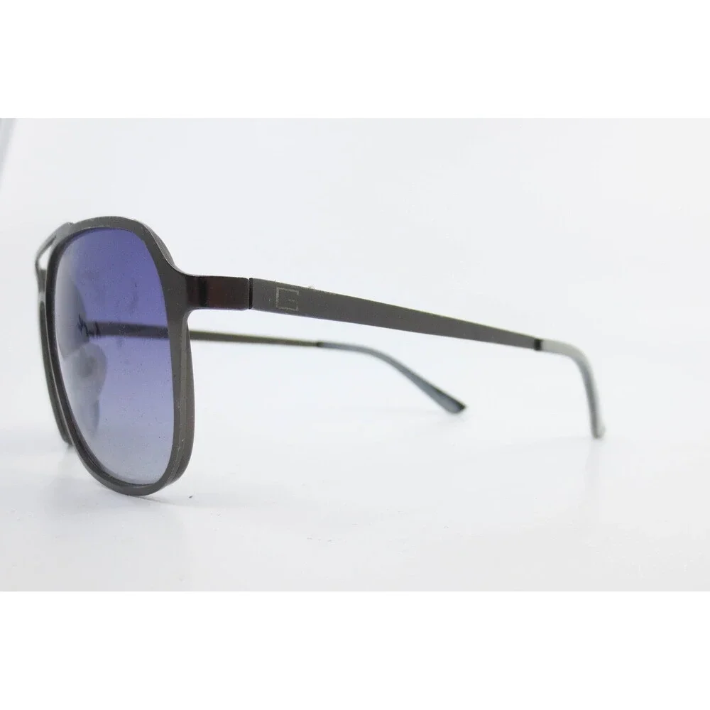 Guess GF0184 09B Mens Aviator Sunglasses Dark Metal Double Bridge 60-13-150